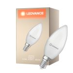 Ledvance Classic LED E14 Kynttilä Matta 4.9W 470lm - 840 Kylmä Valkoinen | Korvaa 40W