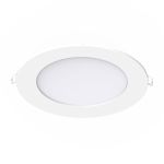 Noxion LED Alasvalo Slim V2.0 12W 1200lm 120D - 840 Kylmä Valkoinen | 170mm - Odetnij 150mm - IP44 - 1-10v Himmennettävä 
