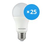 Monipakkaus 25x Noxion Lucent Classic LED E27 Päärynä Matta 9.5W 1055lm - 840 Kylmä Valkoinen | Korvaa 75W