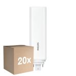 Monipakkaus 20x Philips CorePro PL-T LED Lamppu HF 18.5W - 840 Kylmä Valkoinen | 4-Nastaa - Korvaa 42W