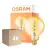 Monipakkaus 4x Osram Vintage 1906 LED E27 Globe Filament Goud 125mm 4W 300lm - 820 Zeer Warm Wit | Dimbaar - Vervangt 28W