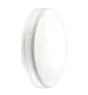 Noxion LED Bulkhead Econox Valkoinen 20W 1800lm - 830 Lämmin Valkoinen | 360mm - IP66 - Liike- ja valotunnistin - Hätävalaistus 1 tuntia 