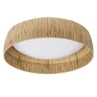 Ledvance LED Decor Seinä ja Kattovalo Bambu Ruskea 18W 750lm - 830 Lämmin Valkoinen