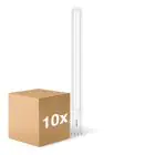 Monipakkaus 10x Philips CorePro PL-L LED Lamppu Mains 24W - 840 Kylmä Valkoinen | 4-Nastaa - Korvaa 55W