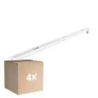 Monipakkaus 4x Noxion Loisteputkivalaisimet Click V2 LED T8 | Sopii 1x 120cm LED Putki